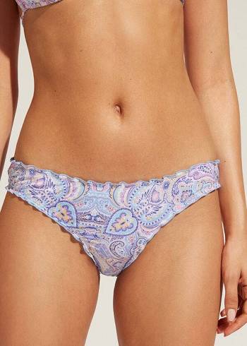 Bikini Bottoms Calzedonia Amalfi Azuis | BR1289KI