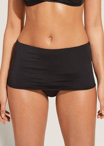 Bikini Bottoms Calzedonia Banded Indonesia Eco Pretas | BR1292XF