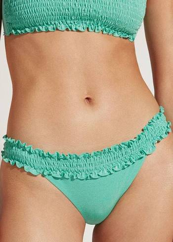 Bikini Bottoms Calzedonia Brazilian Formentera Verdes | BR1307PQ