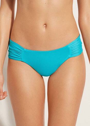 Bikini Bottoms Calzedonia Brazilian Indonesia Eco Turquesa Verdes | BR1314JJ