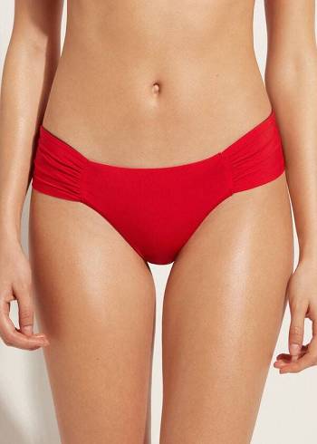 Bikini Bottoms Calzedonia Brazilian Indonesia Eco Vermelhas | BR1315KI