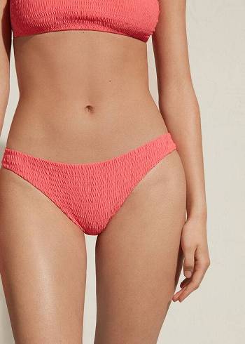 Bikini Bottoms Calzedonia Brazilian Lanzarote Rosa | BR1316LH