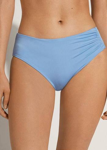 Bikini Bottoms Calzedonia High Waist Indonesia Eco Azuis | BR1424VD