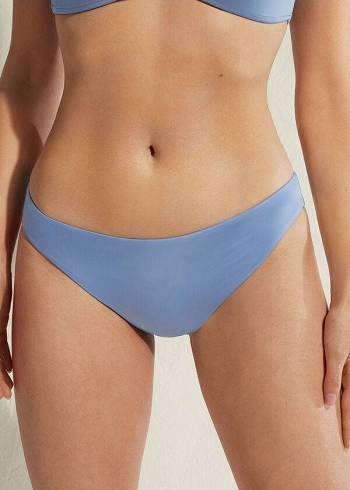 Bikini Bottoms Calzedonia Indonesia Eco rise Azuis | BR1478NB