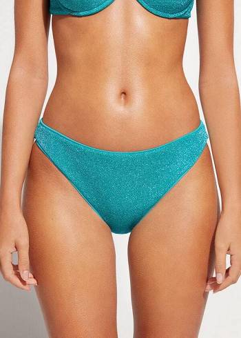 Bikini Bottoms Calzedonia Las Vegas Azuis | BR1494GL