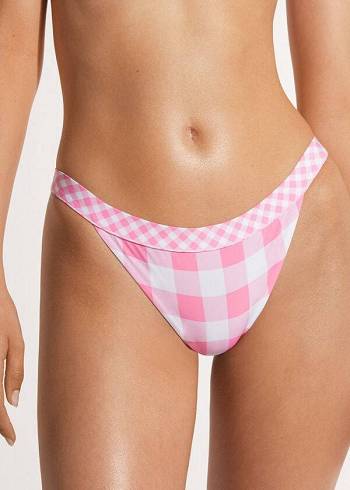 Bikini Bottoms Calzedonia Lione Rosa | BR1496JJ