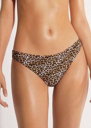 Bikini Bottoms Calzedonia Malindi Marrom | BR1499ZG