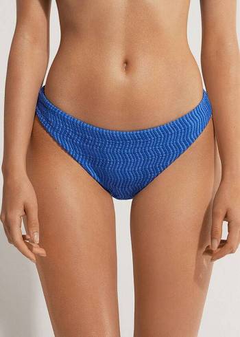 Bikini Bottoms Calzedonia Mykonos Azuis | BR1508EX