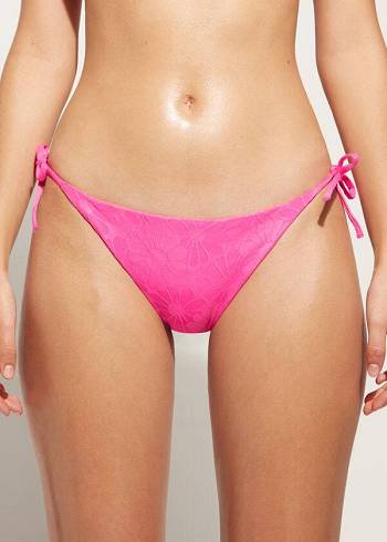 Bikini Bottoms Calzedonia String Antibes Rosa | BR1578XF