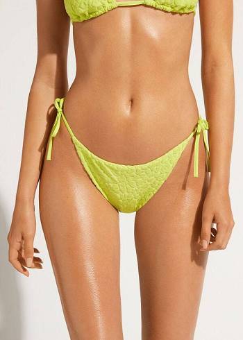 Bikini Bottoms Calzedonia String Bangkok Verdes | BR1579CE