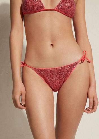 Bikini Bottoms Calzedonia String Cannes Rosa | BR1587RW