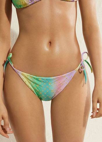 Bikini Bottoms Calzedonia String Panama Multicoloridas | BR1614TV