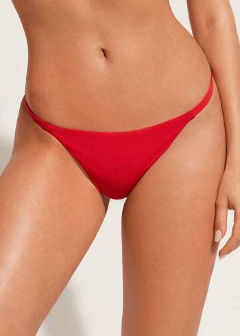 Bikini Bottoms Calzedonia Thong Indonesia Eco Vermelhas | BR1637WY