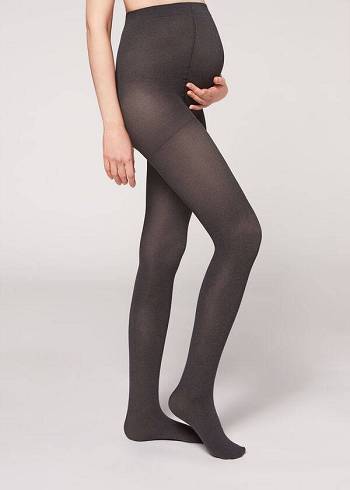 Collants Calzedonia 60 Maternity Denier Cinzentas | BR1005ZG