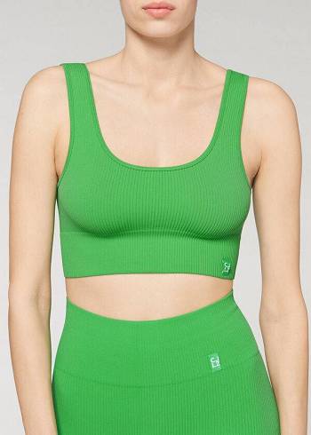 Cover Ups Calzedonia Seamless Ribbed Verdes | BR2112OR