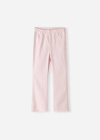 Leggings Calzedonia Cropped Flared Denim Criança Rosa | BR3125AP