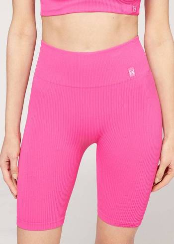 Leggings Calzedonia Seamless Athletic Bike Rosa | BR2679RW