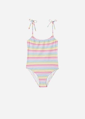 Swimsuits Calzedonia One Piece Ariel Criança Multicoloridas | BR3042CE