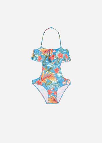 Swimsuits Calzedonia One-Piece Maui Criança Verdes | BR3046KI