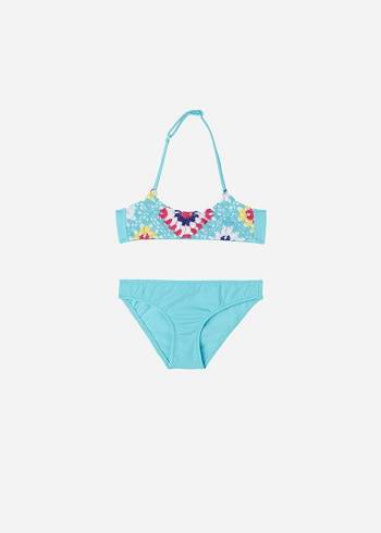 Swimsuits Calzedonia Tank Two Piece Delhi Criança Multicoloridas | BR3050GL