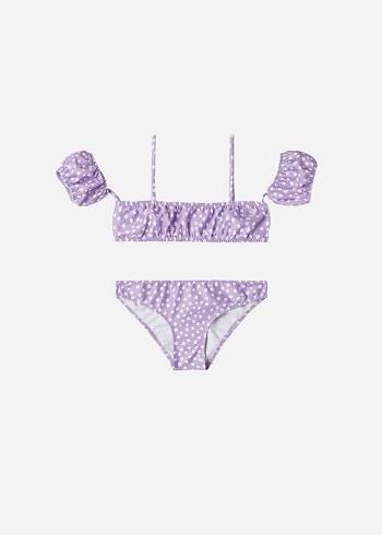 Swimsuits Calzedonia Two Piece Cipro Criança Roxo | BR3056OR