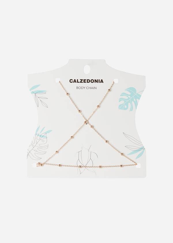 Acessorios Calzedonia Body Chain Necklace Douradas | BR1273WY