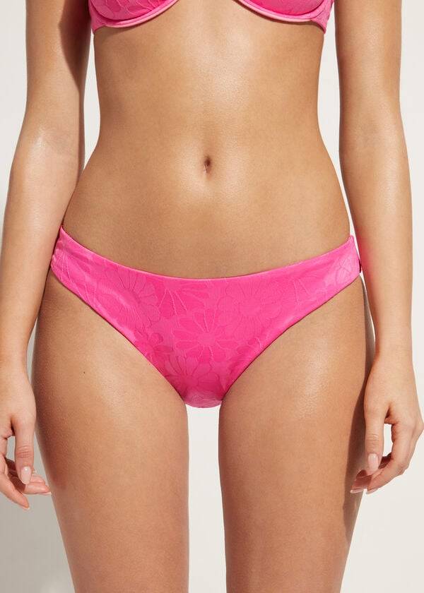 Bikini Bottoms Calzedonia Antibes Rosa | BR1290LH