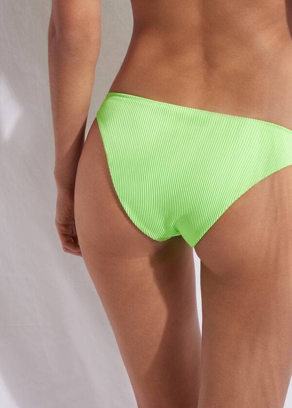 Bikini Bottoms Calzedonia Bikini New York Verdes | BR1296NB