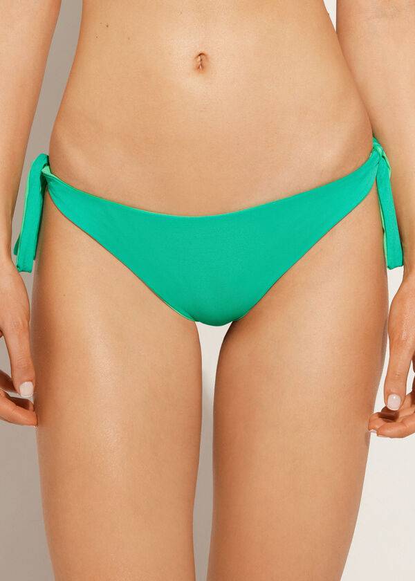 Bikini Bottoms Calzedonia Bow Brazilian Indonesia Eco Verdes | BR1300EX