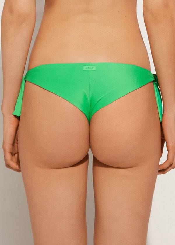 Bikini Bottoms Calzedonia Bow Brazilian Indonesia Eco Verdes | BR1300EX