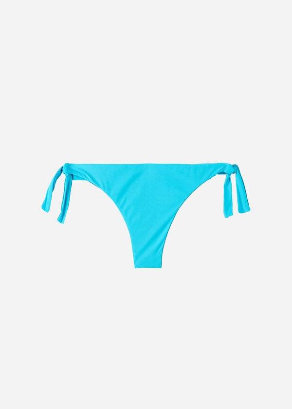 Bikini Bottoms Calzedonia Bow Brazilian Indonesia Eco Turquesa | BR1302TV