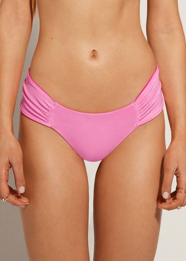 Bikini Bottoms Calzedonia Brazilian Indonesia Eco Rosa | BR1313HK