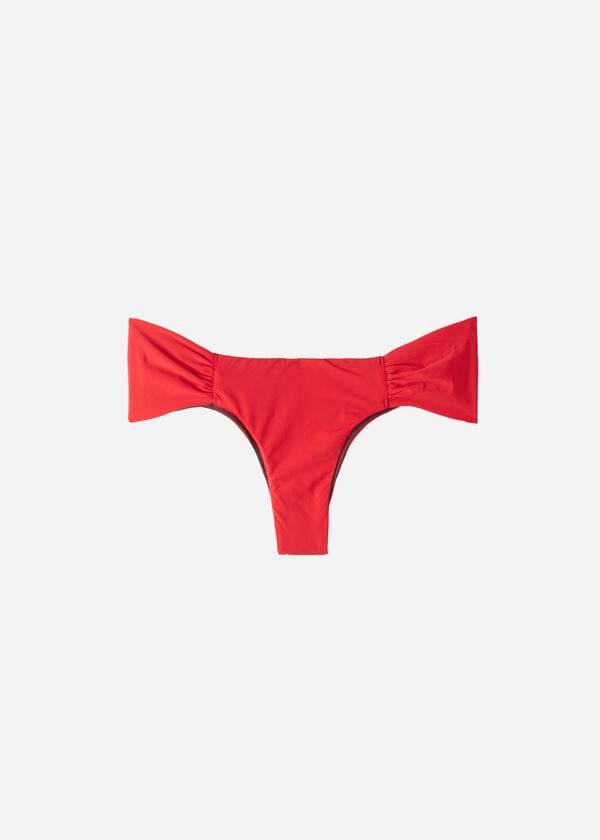 Bikini Bottoms Calzedonia Brazilian Indonesia Eco Vermelhas | BR1315KI