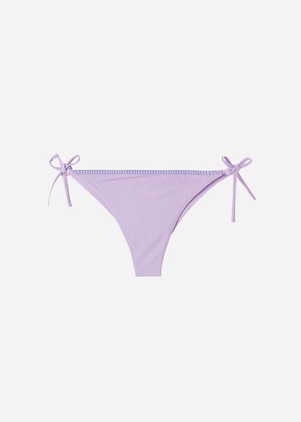 Bikini Bottoms Calzedonia Brazilian String Tel Aviv Roxo | BR1341KI