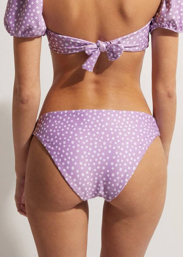 Bikini Bottoms Calzedonia Cipro Roxo | BR1360AP