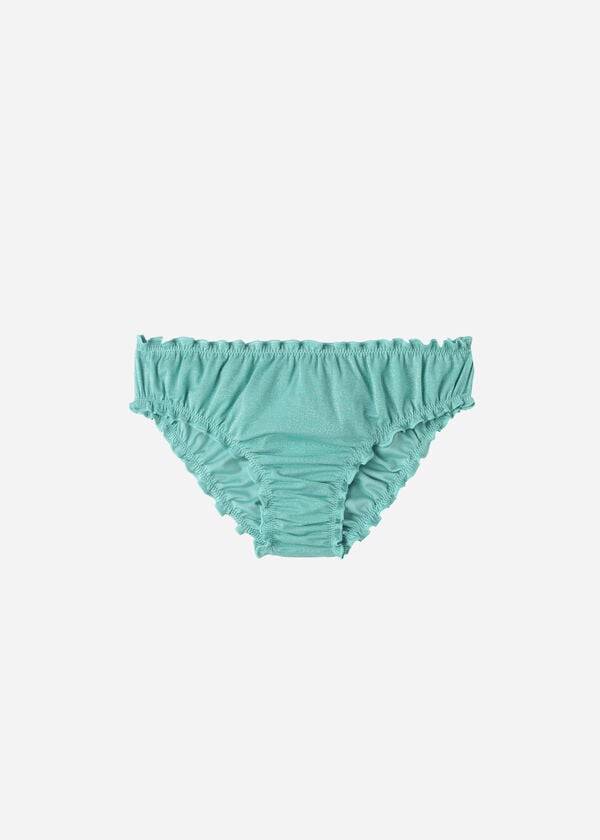 Bikini Bottoms Calzedonia Formentera Verdes | BR1381YU