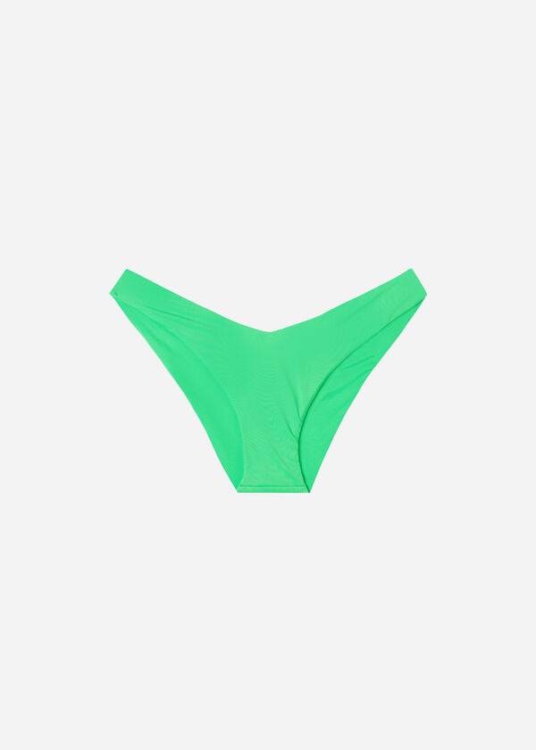 Bikini Bottoms Calzedonia High Cut Indonesia Eco Menta | BR1396XF