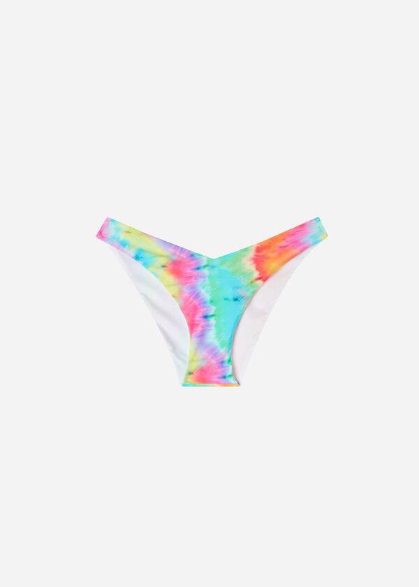 Bikini Bottoms Calzedonia High Cut Orlando Multicoloridas | BR1397CE