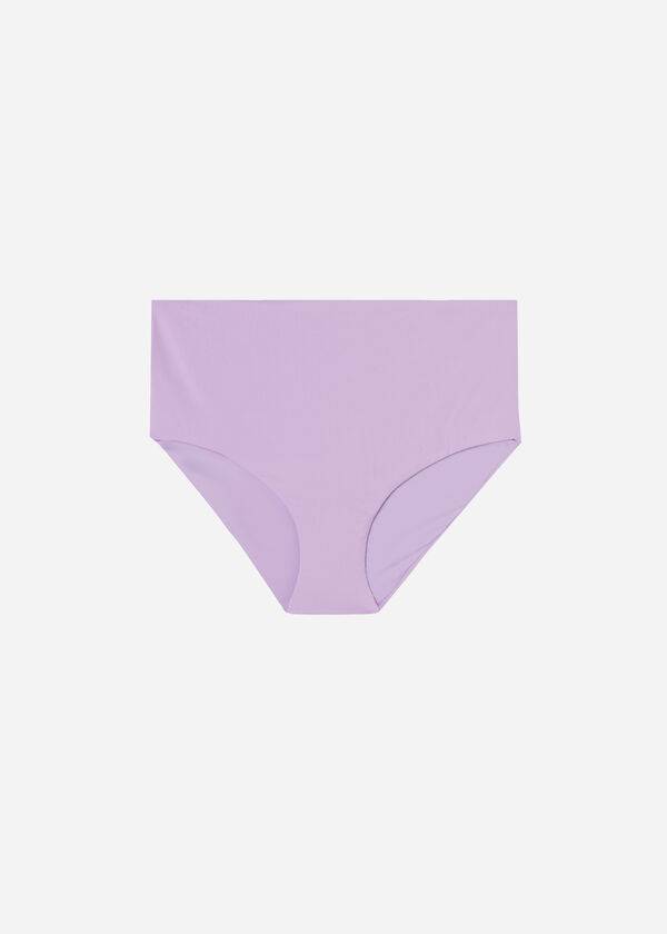 Bikini Bottoms Calzedonia High Shaper Waist Indonesia Eco Roxo | BR1404EX