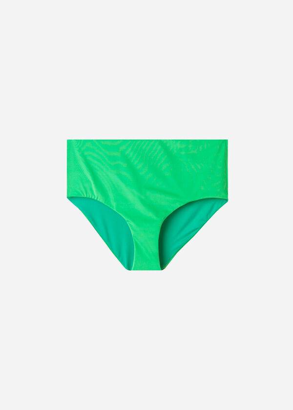 Bikini Bottoms Calzedonia High Shaper Waist Indonesia Eco Verdes | BR1408UT