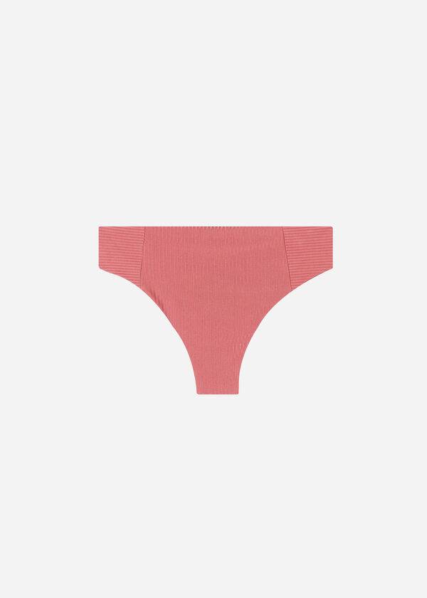 Bikini Bottoms Calzedonia High Waist Biarritz Marrom | BR1417HK