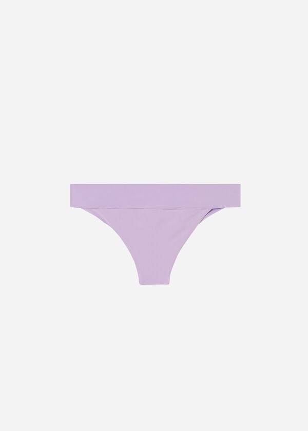 Bikini Bottoms Calzedonia High Waist Brazilian Indonesia Eco Roxo | BR1419KI