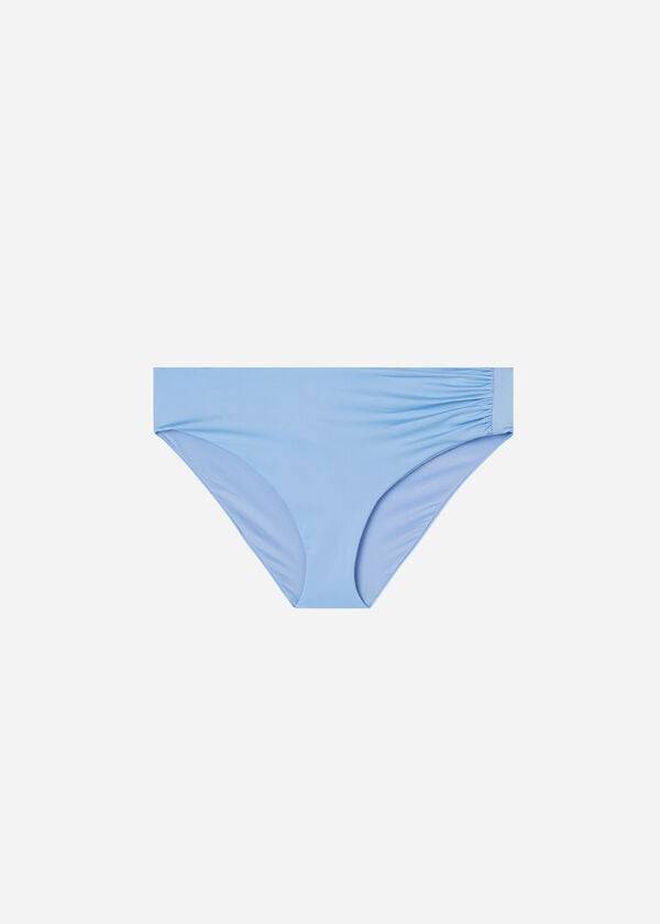 Bikini Bottoms Calzedonia High Waist Indonesia Eco Azuis | BR1424VD