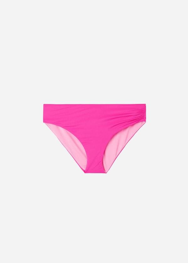 Bikini Bottoms Calzedonia High Waist Indonesia Eco Rosa | BR1431RW