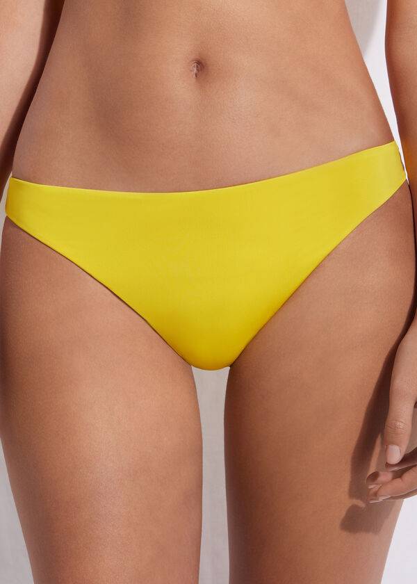 Bikini Bottoms Calzedonia Indonesia Eco Amarelas | BR1471KI