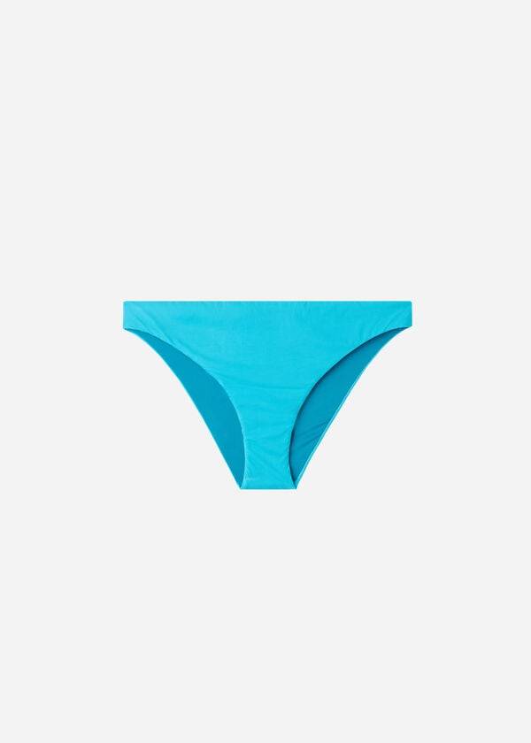 Bikini Bottoms Calzedonia Indonesia Eco Low rise Turquesa | BR1476VD