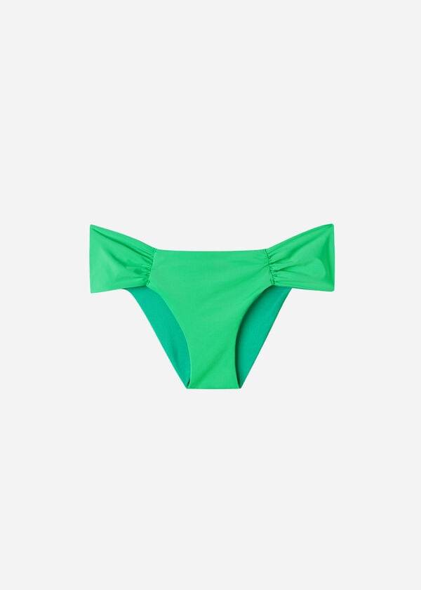 Bikini Bottoms Calzedonia Indonesia Eco rosa Verdes | BR1481WY