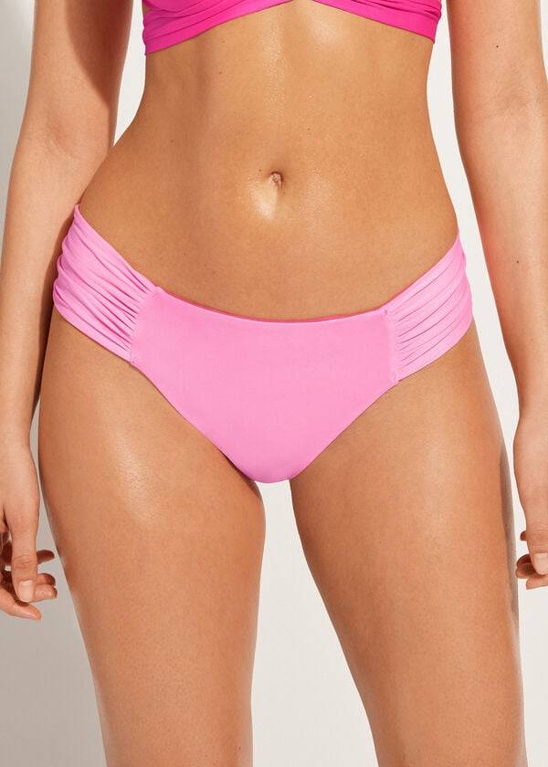 Bikini Bottoms Calzedonia Indonesia Eco rosa Rosa | BR1482EX