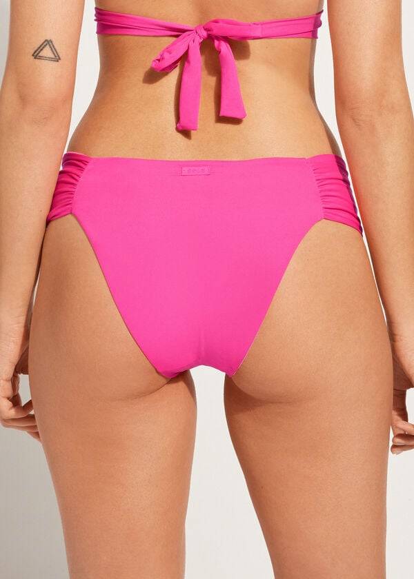 Bikini Bottoms Calzedonia Indonesia Eco rosa Rosa | BR1482EX