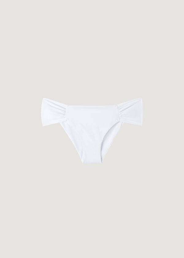 Bikini Bottoms Calzedonia Indonesia Eco rosa Branco | BR1483RW